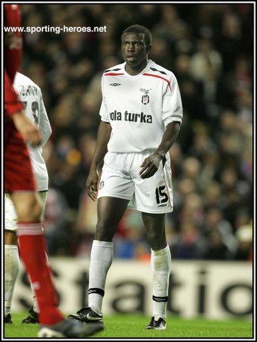 Lamine Diatta - Besiktas - UEFA Sampiyonlar Ligi 2007/08