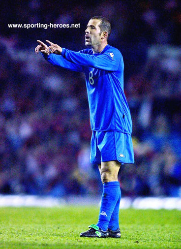 Luigi Di Biagio - Italian footballer - FIFA Campionato del Mondo 2002
