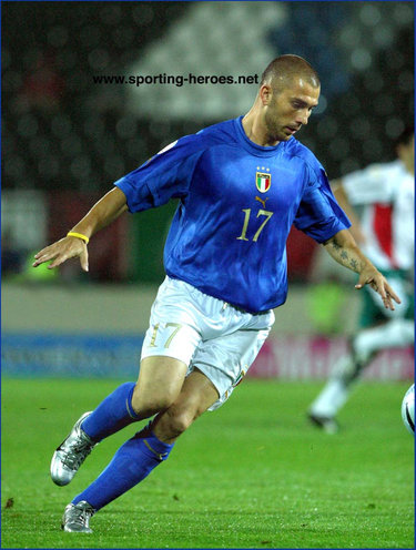 Marco Di Vaio - Italian footballer - UEFA Campionato del Europea 2004