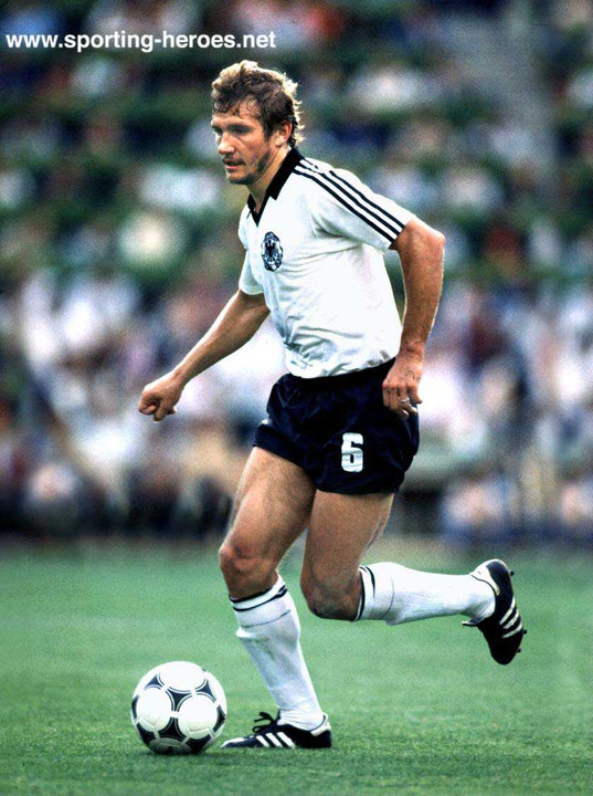Wolfgang Dremmler FIFA Weltmeisterschaft 1982 Deutschland / Germany
