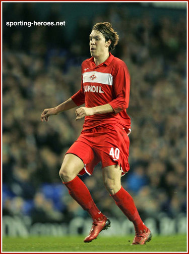 Artem Dzyuba - Spartak Moscow - UEFA Cup 2008/09