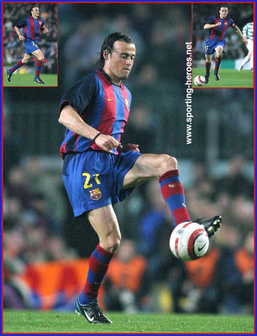 Luis Enrique - Barcelona - Copa de la UEFA 2003/04