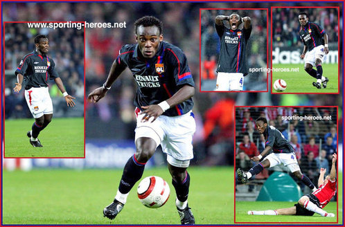 Michael Essien - Olympique Lyonnais - UEFA Champions League 2004/05 and 2003/04.