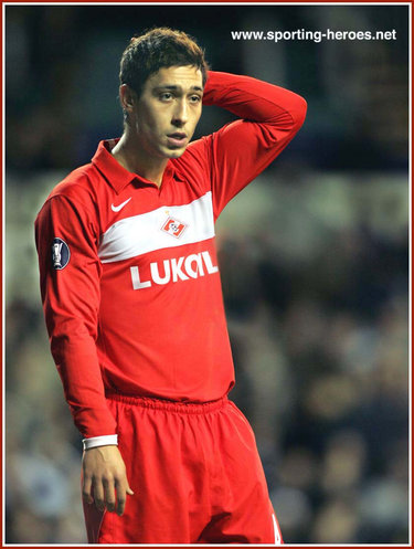 Malik Fathi - Spartak Moscow - UEFA Cup 2008/09