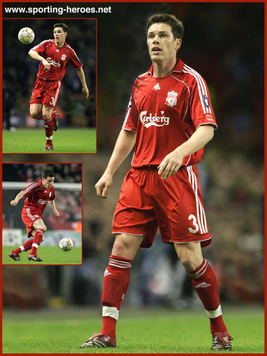 Steve Finnan - Liverpool FC - UEFA Champions League 2007/08