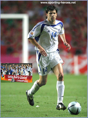 Panagiotis Fyssas - Greece - UEFA EM 2004 European Football Championships.