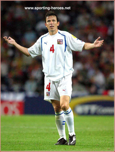 Tomas Galasek - Czech Republic - UEFA Evropan sampionáty 2004 European Football Championships.