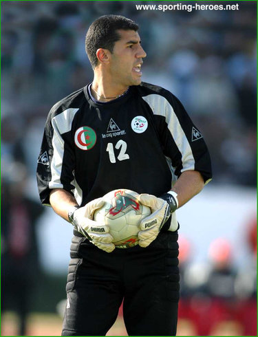 Lounes Gaouaoui - Algerie - Coupe d'Afrique des Nations 2004