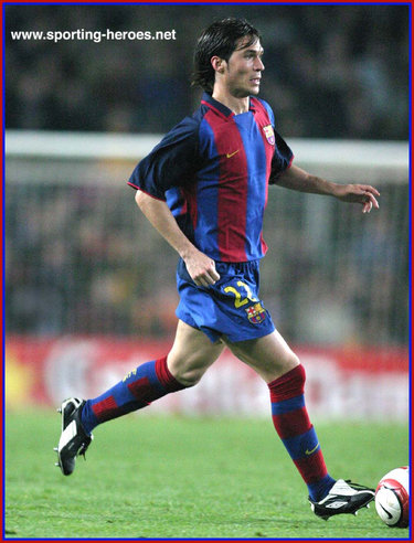 Luis Garcia - Barcelona - Copa de la UEFA 2003/04