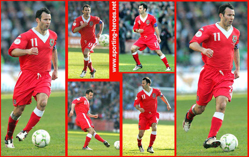 Ryan Giggs - Wales - UEFA European Championships 2008 Qualifying