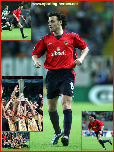 Rolan Gusev - CSKA Moscow - UEFA Cup Final 2005