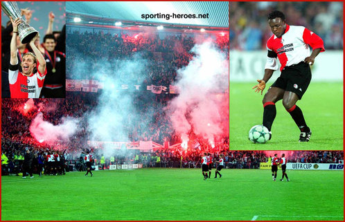 Christian Gyan - Feyenoord - UEFA Beker Finale 2002