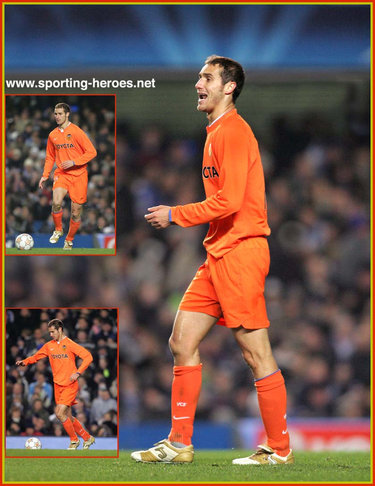 Ivan Helguera - Valencia - UEFA Champions League 2007/08