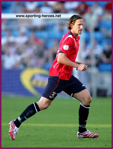 Thorstein Helstad - Norway footballer - UEFA Europeisk Mesterskap 2008 kvalifikasjon