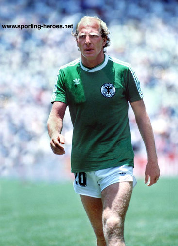 Dieter Hoeness - Germany - FIFA Weltmeisterschaft 1986