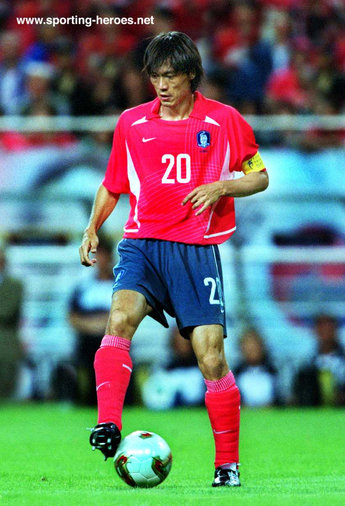 Hong Myung-Bo - South Korea - FIFA World Cup 2002 Finals.