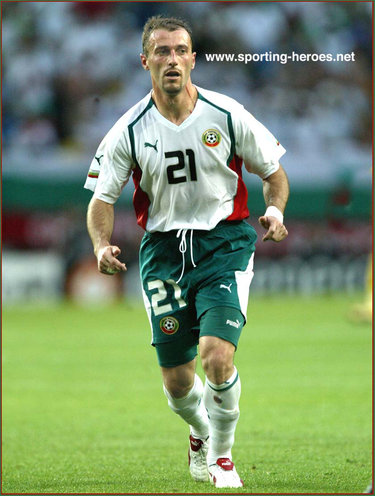 Zoran Jankovic - Bulgaria - UEFA European Championships 2004