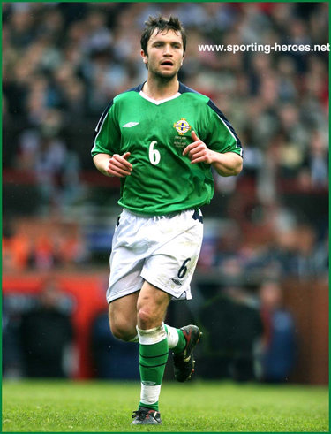 Damien Johnson - Northern Ireland - FIFA World Cup 2006 Qualifying