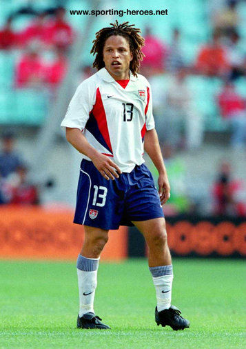 Cobi Jones - U.S.A. - FIFA World Cup 2002  games for The U.S.A.