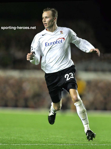 Michal Kadlec - Sparta Praha - UEFA Champions League 2005/06