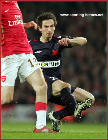 David Kalivoda - Slavia Prague - UEFA Champions League 2007/08