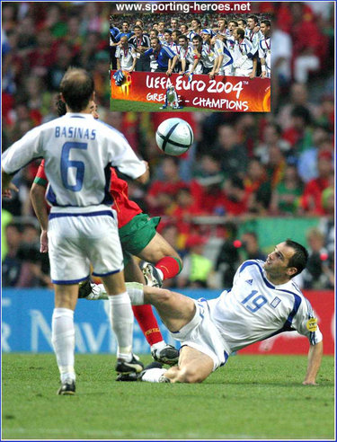 Mihalis Kapsis - Greece - UEFA European Championships 2004.