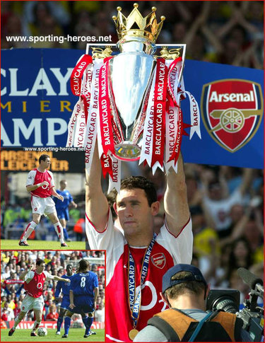 Martin Keown - Arsenal FC - Premiership Appearances 2003/04 (Arsenal's unbeaten season)