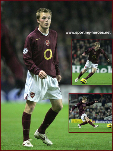 Sebastian Larsson - Arsenal FC - League appearances  & UEFA Champions League.