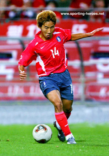 Lee Chun-Soo - South Korea - FIFA World Cup 2002 World Cup Finals.