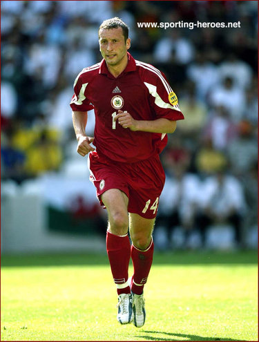 Valentins Lobanovs - Latvia - UEFA European Championships 2004