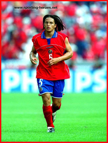 Gilberto Martinez - Costa Rica - FIFA Campeonato Mundial 2002