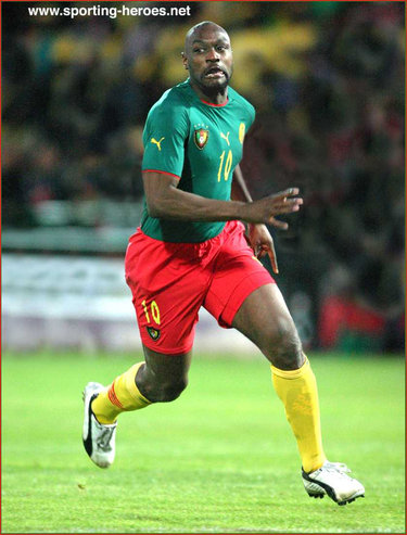 Patrick Mboma - Cameroon - Coupe d'Afrique des Nations 2004