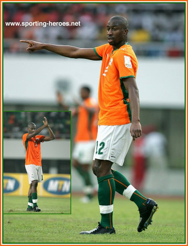Abdoulaye Meite - Ivory Coast - Coupe d'afrique des nations 2008 Arica Cup of Nations.