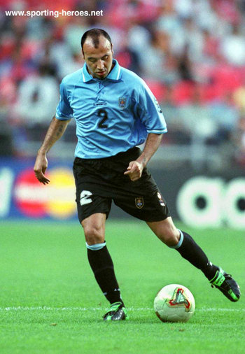 Gustavo Mendez - Uruguay - FIFA Copa del Mundo 2002