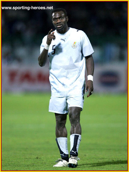 John Mensah African Cup Of Nations 2006 Ghana