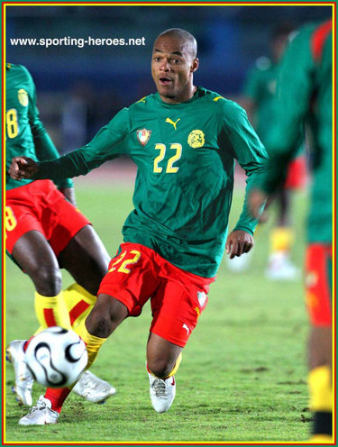 Albert Meyong - Cameroon - 2006 Arica Cup of Nations.