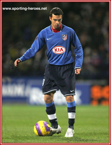 MIGUEL de las CUEVAS - Atletico Madrid - Copa de la UEFA 2007/08