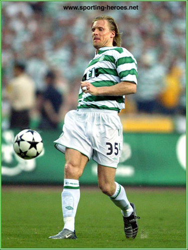 Johan Mjallby - Celtic FC - UEFA Cup Final 2003