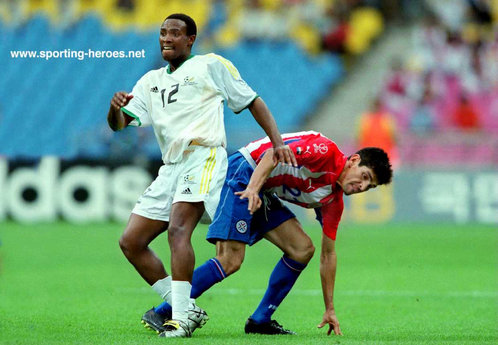 Teboho Mokoena - South Africa - FIFA World Cup 2002