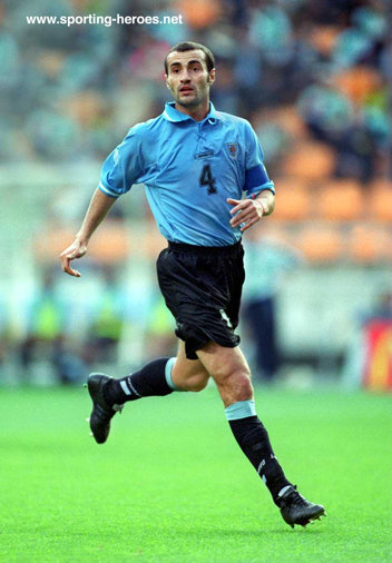 Paolo Montero - Uruguay - FIFA Copa del Mundo 2002