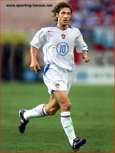 Aleksandr Mostovoi - Russia - UEFA European Championship 2004