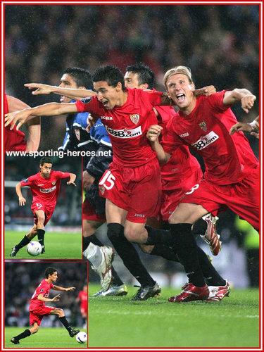 Jesus Navas - Sevilla - Final Copa de la UEFA 2007