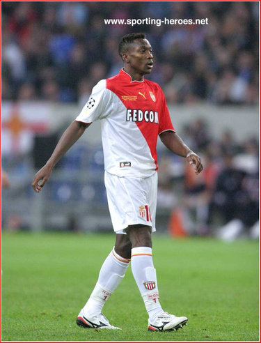 Shabani Nonda - Monaco - Finale de la UEFA Champions League 2004