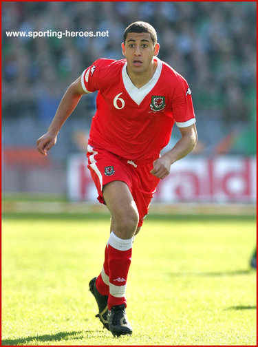 Lewin Nyatanga - Wales - UEFA European Championships 2008 Qualifying