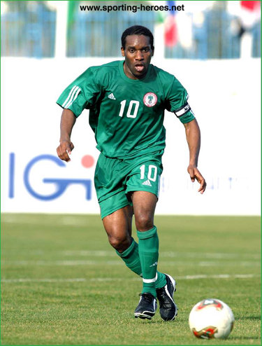 Augustine 'Jay Jay' Okocha - Nigeria - African Cup of Nations 2004
