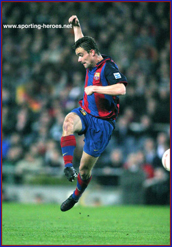 Marc Overmars - Barcelona - Copa de la UEFA 2003/04