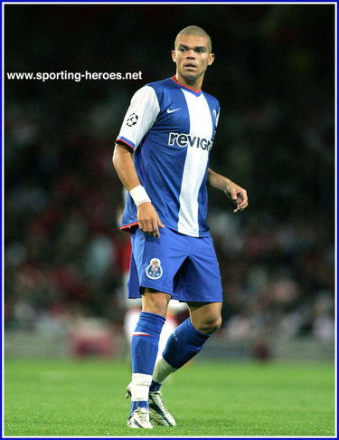 Pepe - Porto - UEFA Liga dos Campeões 2006/07