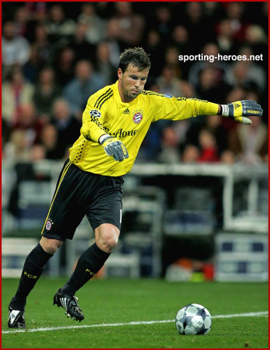 Michael Rensing - Bayern Munchen - UEFA Champions League 2008/09