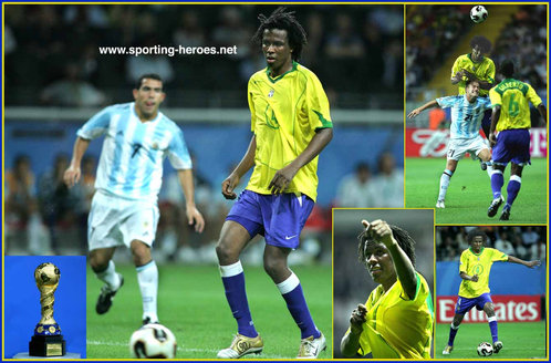 Roque Junior - Brazil - FIFA Confederations Cup 2005 (Final)