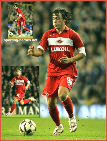 Vladislav Ryzhkov - Spartak Moscow - UEFA Cup 2008/09
